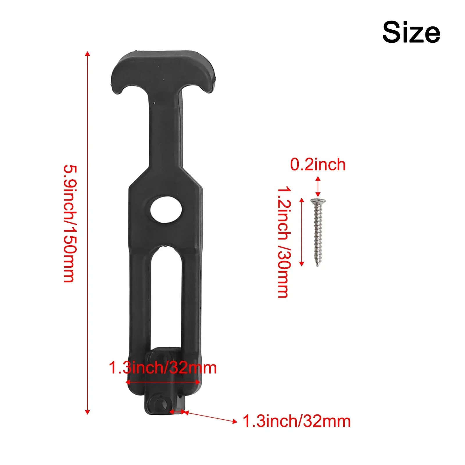 

Rubber Draw Latches T-Handle Rubber Latches Multipurpose Versatility Secure Grip Anti-Slip Properties Easy Installation