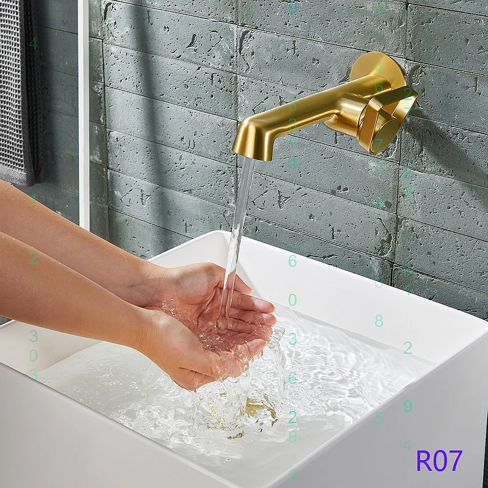 Cross Brass Dual Function Wall Mounted Concealed Shower Mixer with Diverter
