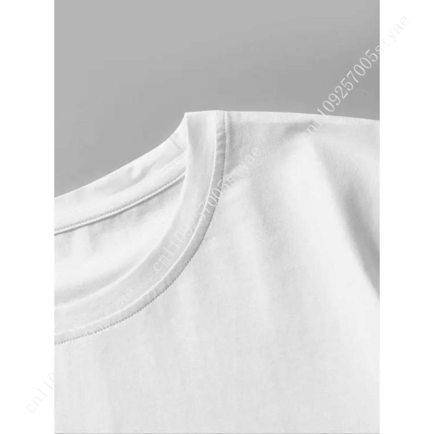 Men's Loose Fit Graphic Print T-Shirt, Y2K Style, Gem Embellished Eye Cross Pattern, All-Season Casual Wear, Unisex Street Fashi view 6