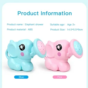 لعبة حمام وعاء للأطفال ، غلاية بلاستيكية كرتونية ، أداة دش حمام ، حمام طفل ، رشاش الصيف أفضل 12 رأس دمية بورسلين مبيعا - رقم 2