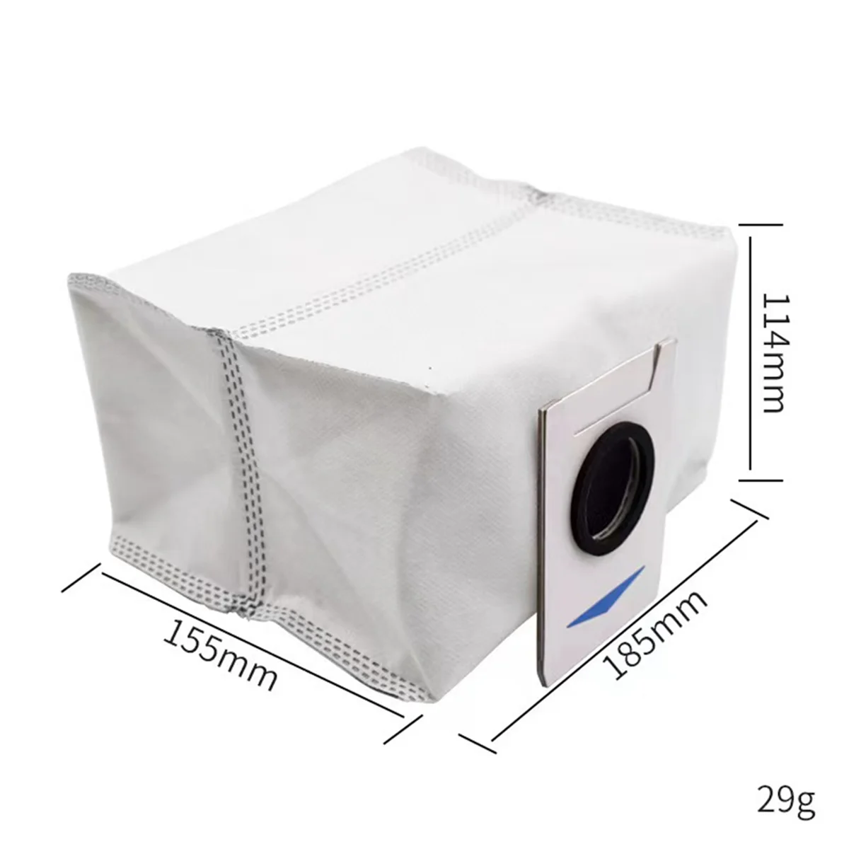 

Vacuum Cleaner Bag Accessory Set for Deebot T20 Omni/X1 Omni Dust Bags and Mop Cloth Rag