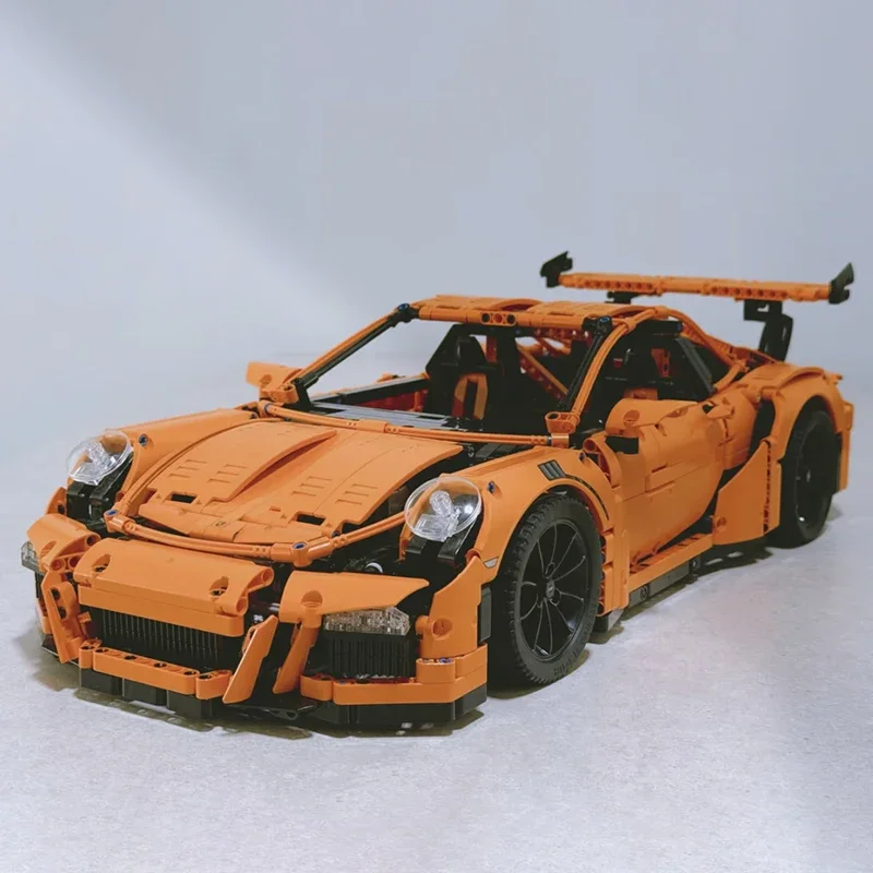 2704 قطع سيارة الطوب GT3 RS اللعب منشئ نموذج اللبنات للبالغين عيد ميلاد هدية الكريسماس متوافق مع مجموعة 42056