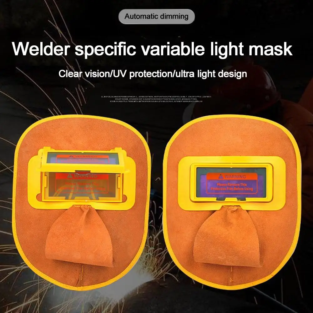 Automatic Dimming Welding Glasses Anti- Goggles Argon Arc Welding Auto Darkening Welding Helmets For Welding Foldable M9D3