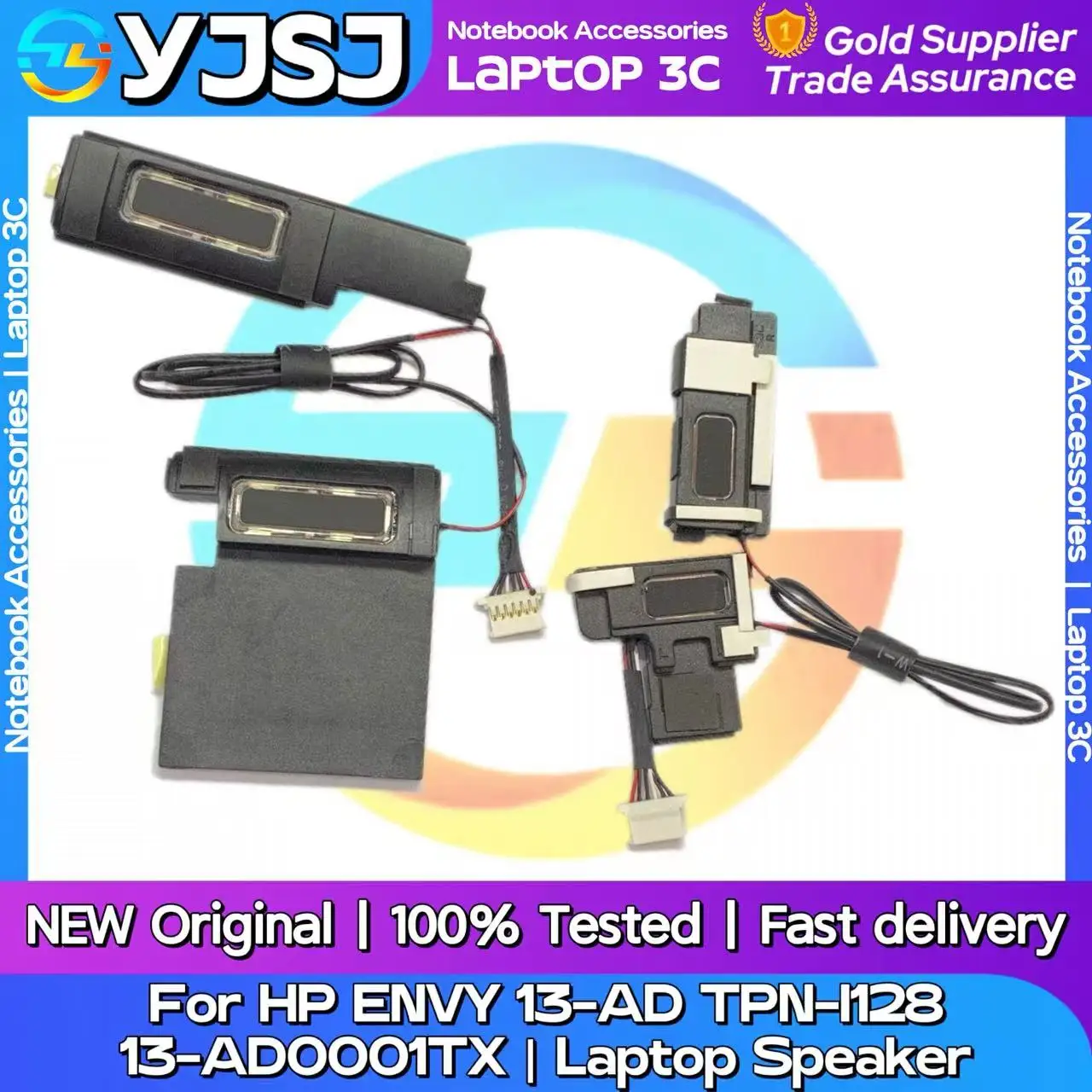 New Original Laptop Notebook Audio Speaker For HP ENVY 13-AD TPN-I128 13-AD0001TX  Built-in Speaker Horn audio