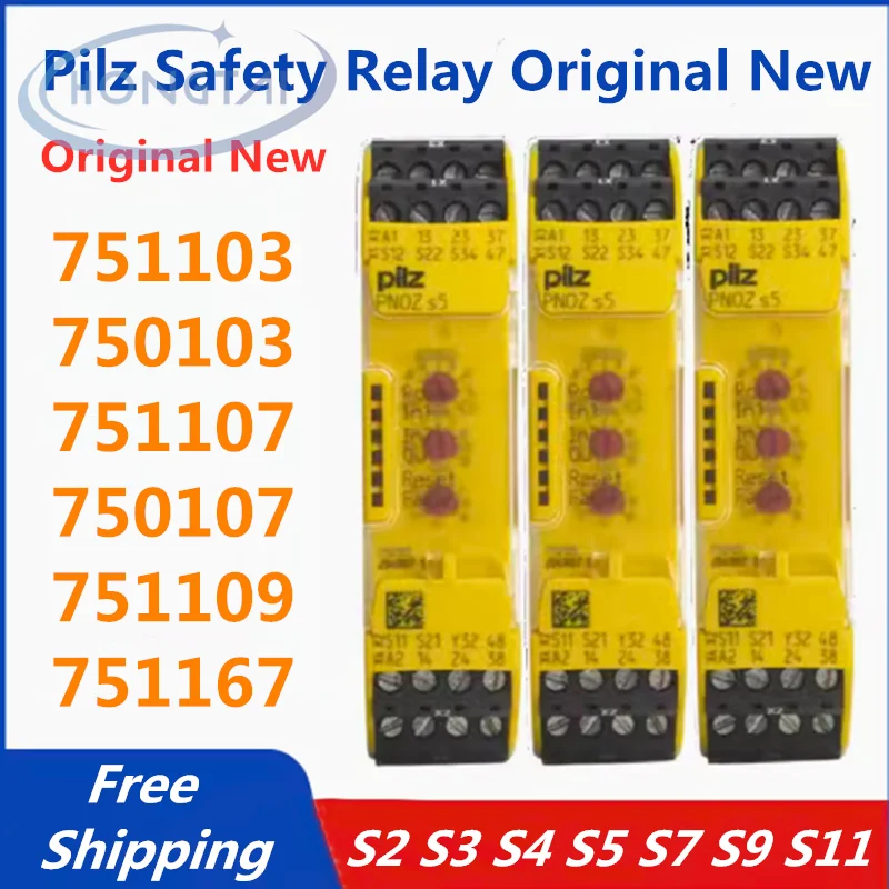 Free Shipping 751103 750103 751107 750107 751109 751167 PILZ Safety Relay Module Original New Hot Sale