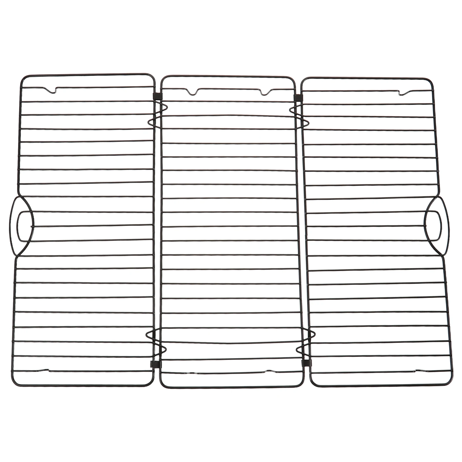 Foldable Cooling Rack High Carbon Steel Wire Large Capacity Cake Bread Mesh Kitchen Tools Easy Storage Use Baking BBQ