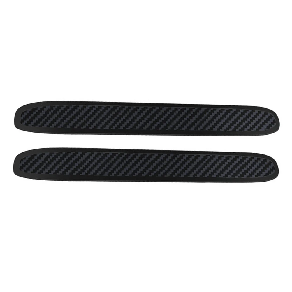 

Flexible Car Bumper Protector Carbon Anti-Scratch Sticker Black Durable Crash Proof Bumper Protector