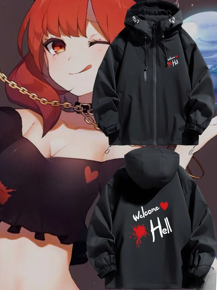 

Водонепроницаемое пальто с капюшоном Eastern Project Game Surrounding Hekatiya's Change T Cos Jaet ex Outerwear с длинными рукавами