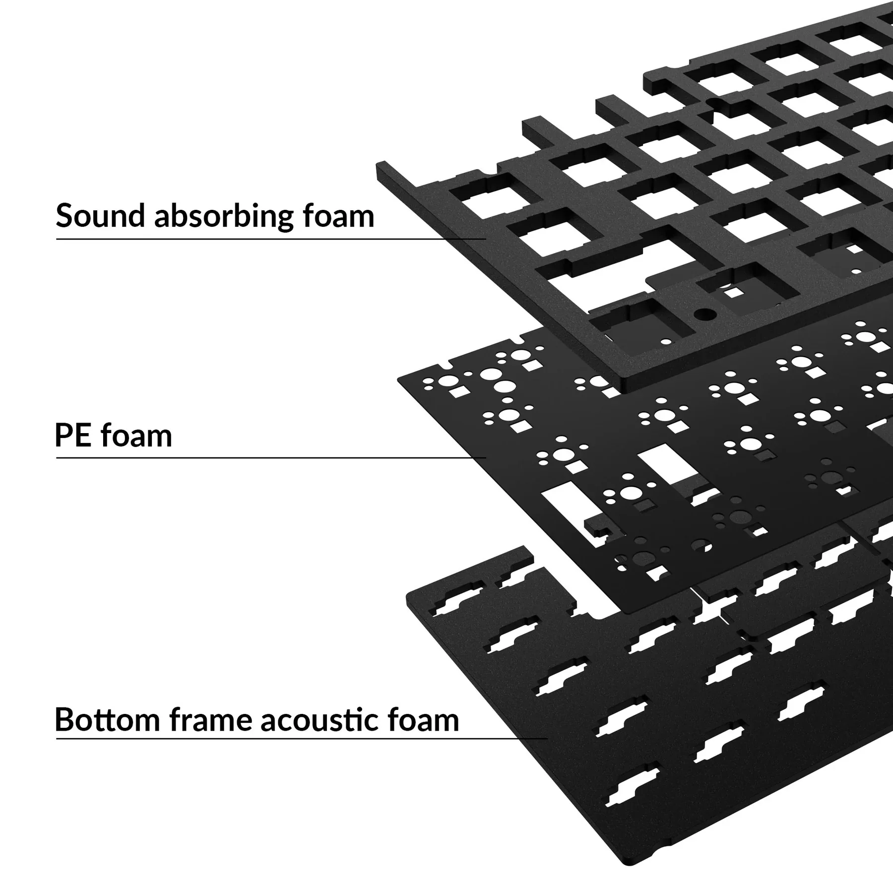 

Keychron Acoustic Upgrade Kit for Q2 / Q2 Pro / Q2 Max Custom Keyboard