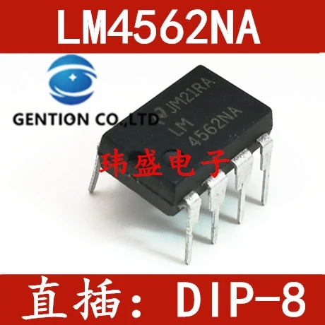 

10PCS LM4562NA double op-amp can upgrade "spot LM4562 dip-8 in stock 100% new and original