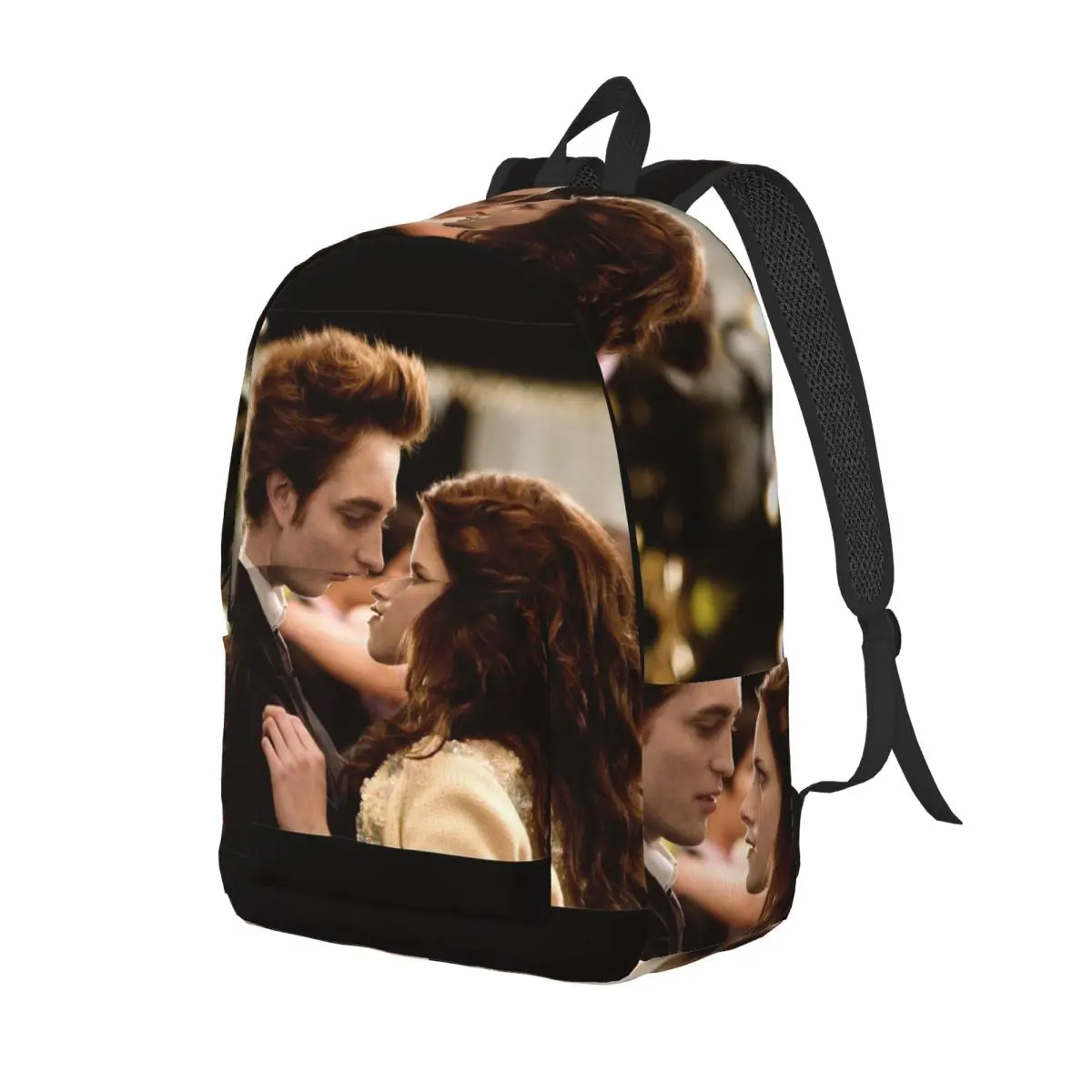 Edward Bella Backpack Middle High College School Student The Twilight Saga Book Bags Men Women Daypack Travel