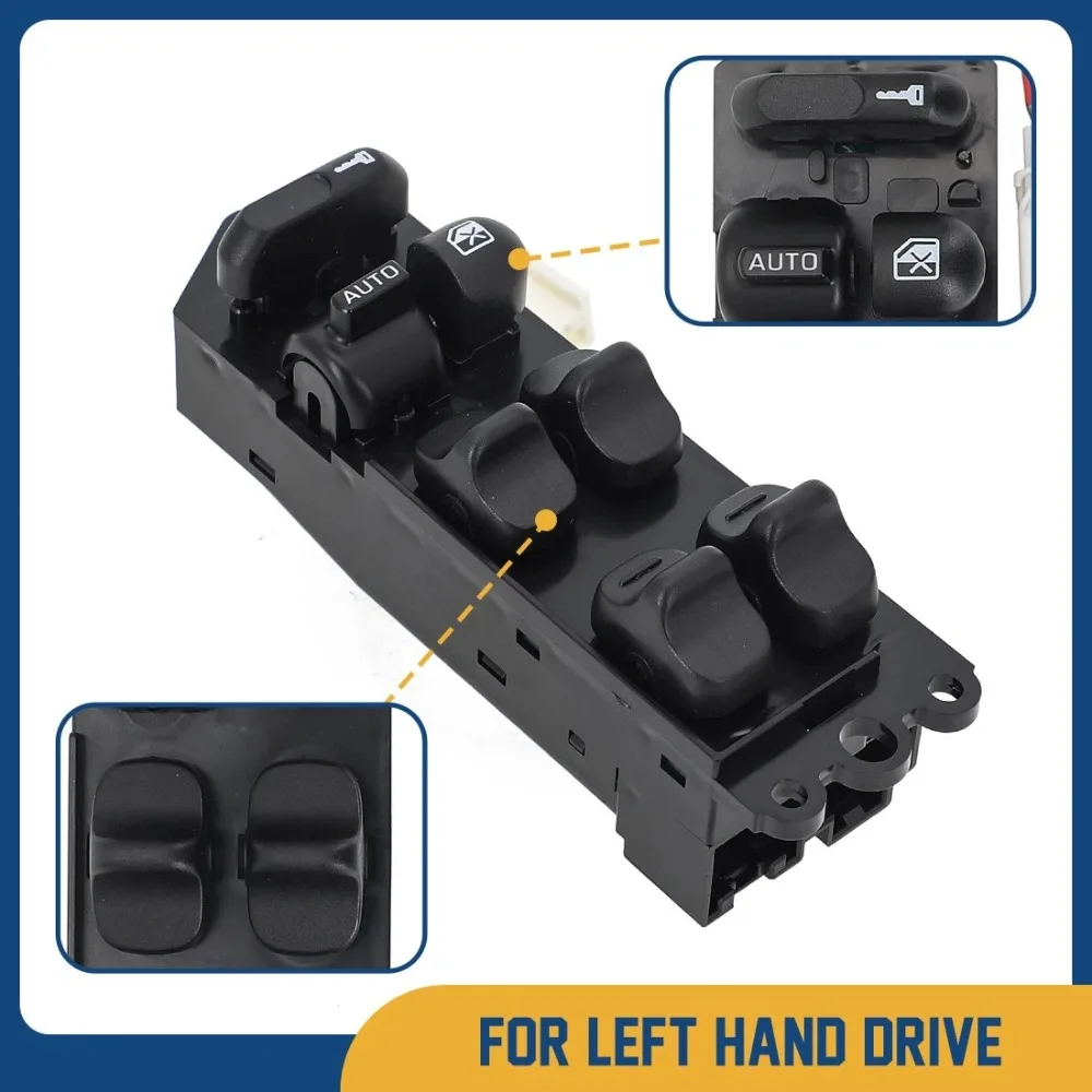 For Nissan Altima Stanza Bluebird Pulsar Sunny Sentra Front Left Side Power Window Master Switch Button 25401-1E401 254011E401