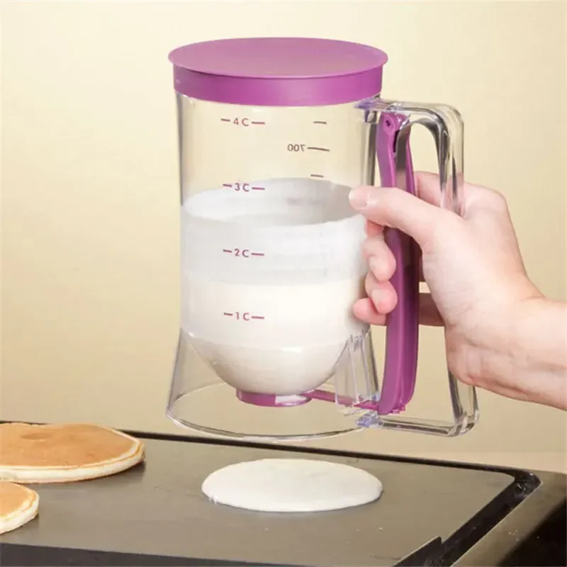 

Cupcake Pancake Cream Dispenser Cake Mix Jug Baking Essentials Cookies Maker Cooking Tools Funnel Measuring Cup Accessories