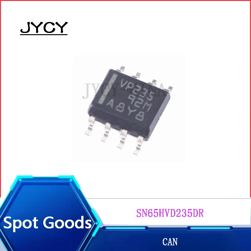 2PCS/lote SN65HVD235DR NEW SN65HVD235D  VP235  SOP8 CAN Transceiver chip