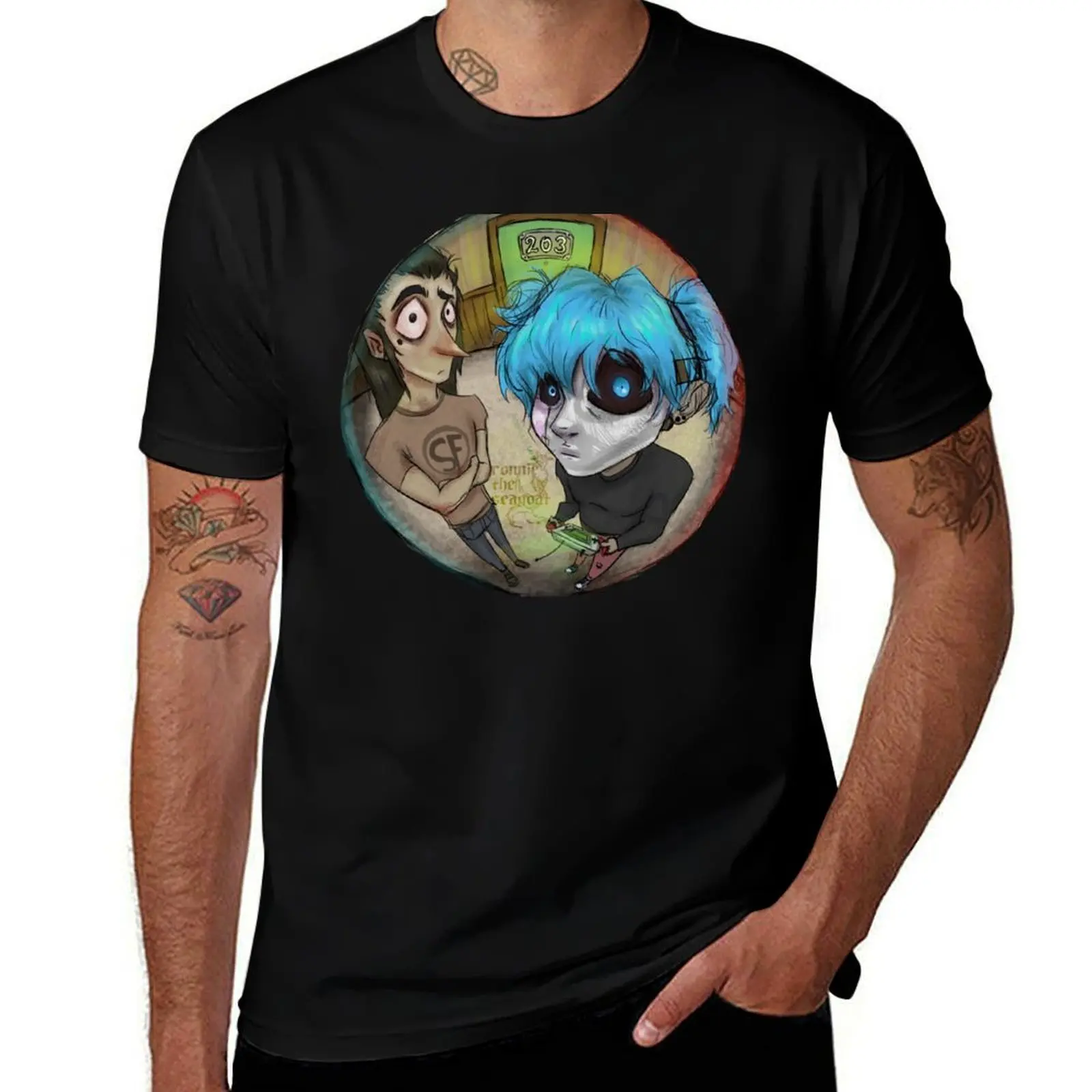 Empty Hallways - Salloween Day 2 T-Shirt Outdoor Sports Short Sleeve Top T-Shirt