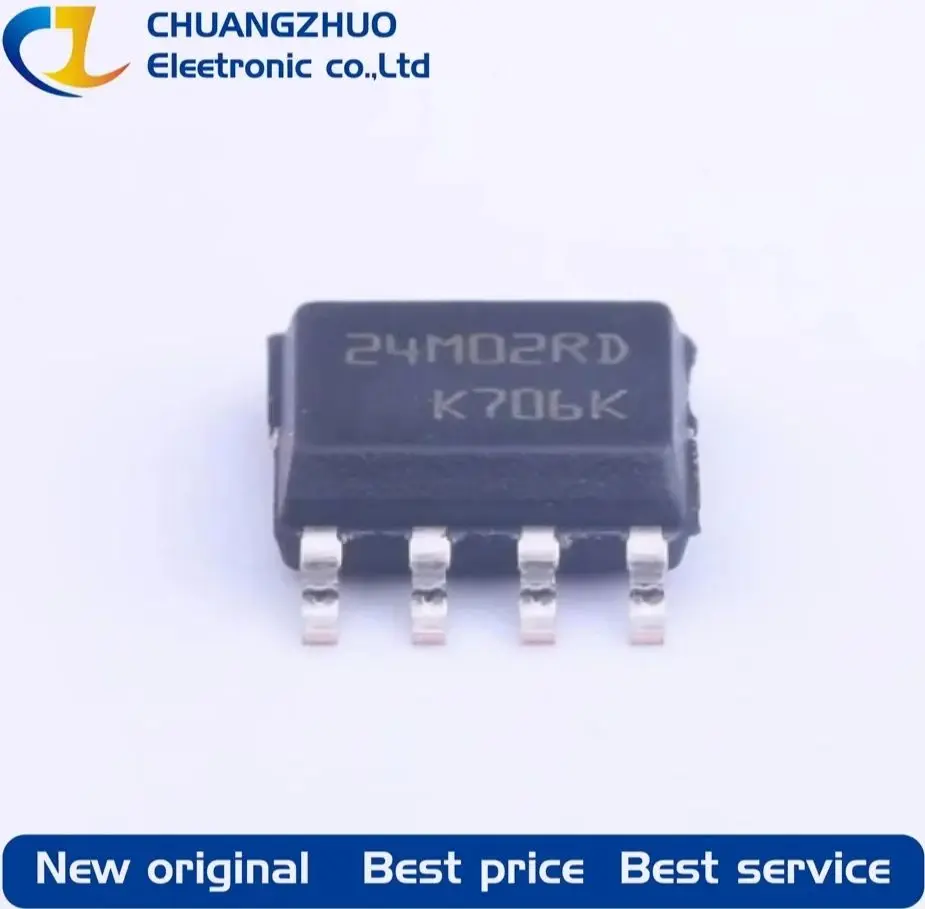 10Pcs    New original     M24M02-DRMN6TP   24M02RD  2Mbit I2C SOIC-8 EEPROM