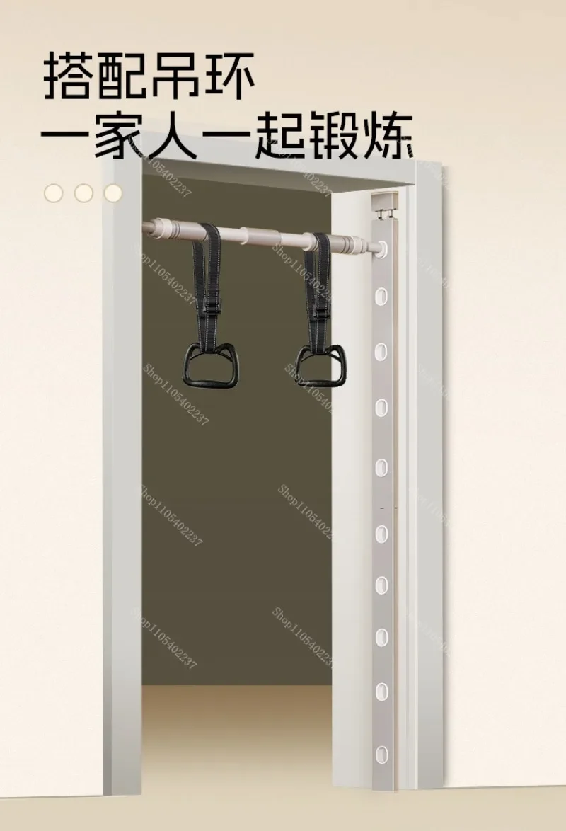 Door Frame Pull Up Bar, No Drill Horizontal Bar Home Gym Fitness Workout Exercise Training Equipment