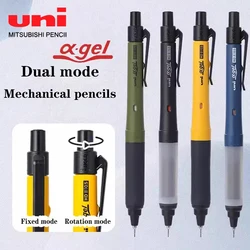 Japanese UNI Mechanical Pencil M5-1009GG Anti Fatigue Student SWITCH Rotation Dual Mode 0.5mm Imported Non Easy Break Stationery