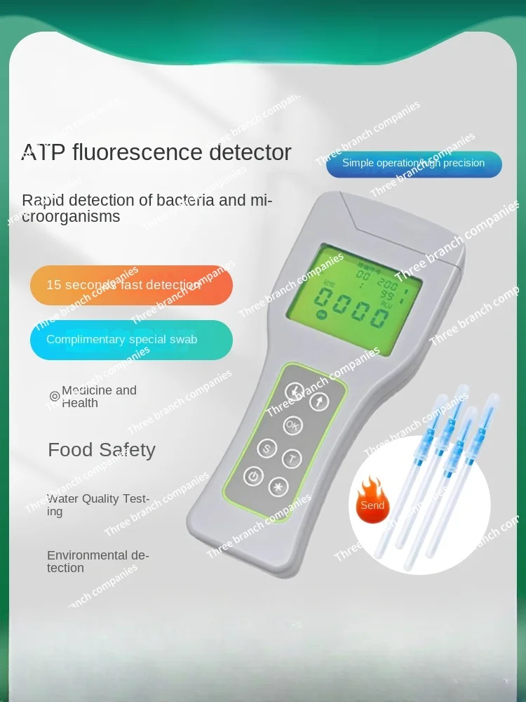 

ATP Fluorescent Detector Handheld School Canteen Medical Cleanliness the Total Number of Colonies Microbial Bacteria Detector