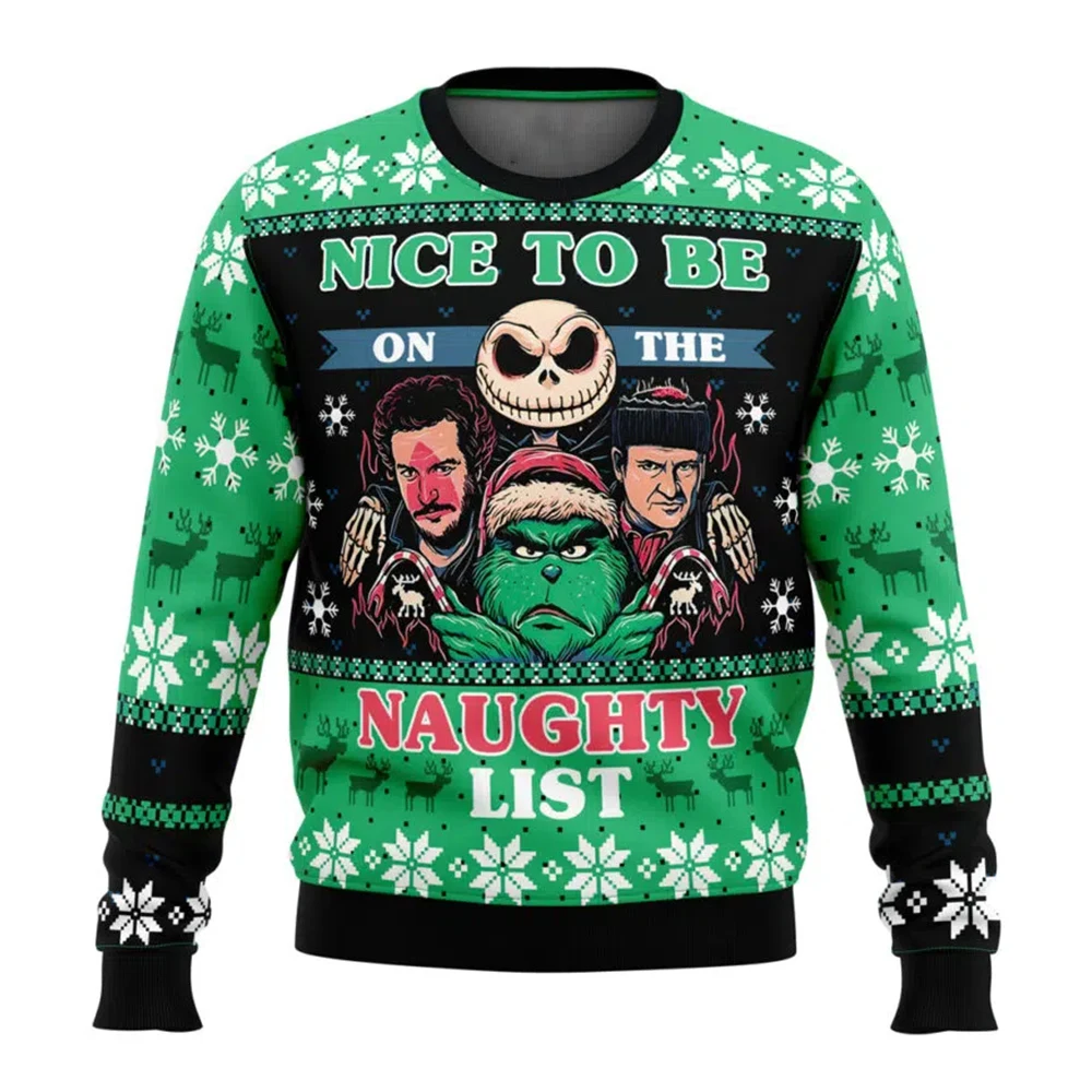 Puppet Bride\'s Nightmare Before Christmas Ugly Christmas Sweater Women\'s Men\'s Pullover Couple Hoodie Sweatshirt