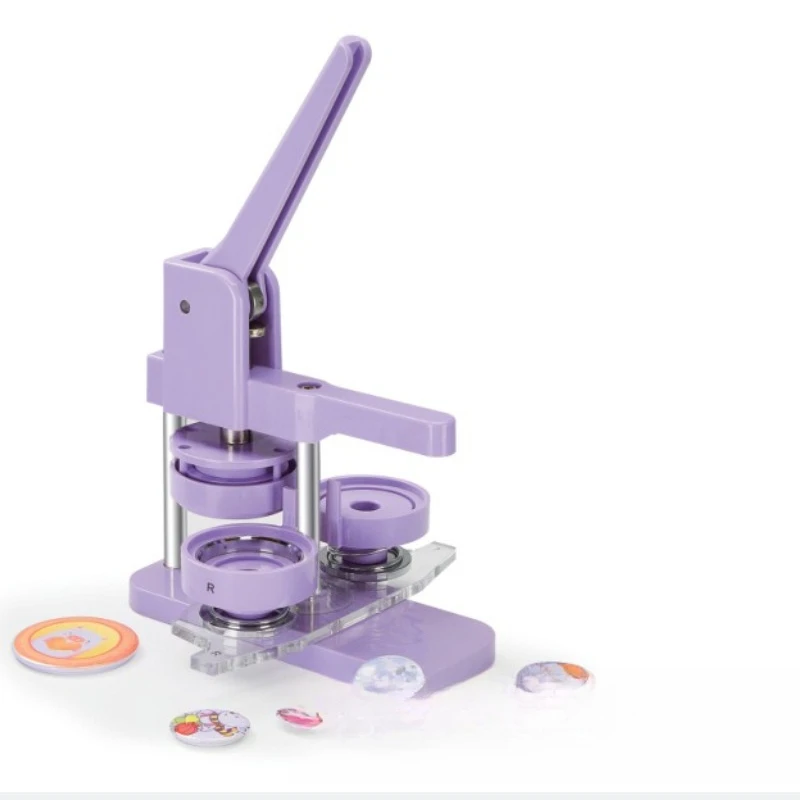 

Badge machine, lightweight plastic badge, card press machine