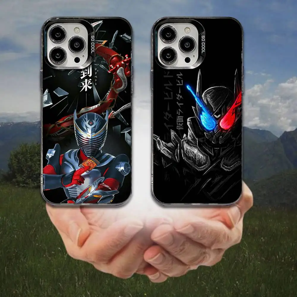 

K-KamenS COOL Rider Phone Case For iPhone 16,15,14,13,12,11,8,7,Pro,Max,Plus,Mini,XS,SE Anti Fall Black Matte Hard