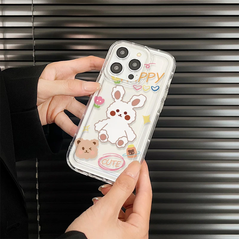 J2518 Fall Prevention Cushion Type For Samsung Galaxy S23 S22 S21 S20 Plus Note 10 20 Ultra Case DIY Soft TPU Cover