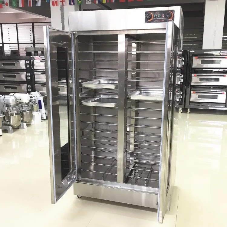 Afbeelding 7: Bakkerijdeeg Proofer Kastmachine 16 dienbladen 32 dienbladen Elektrische broodproofer