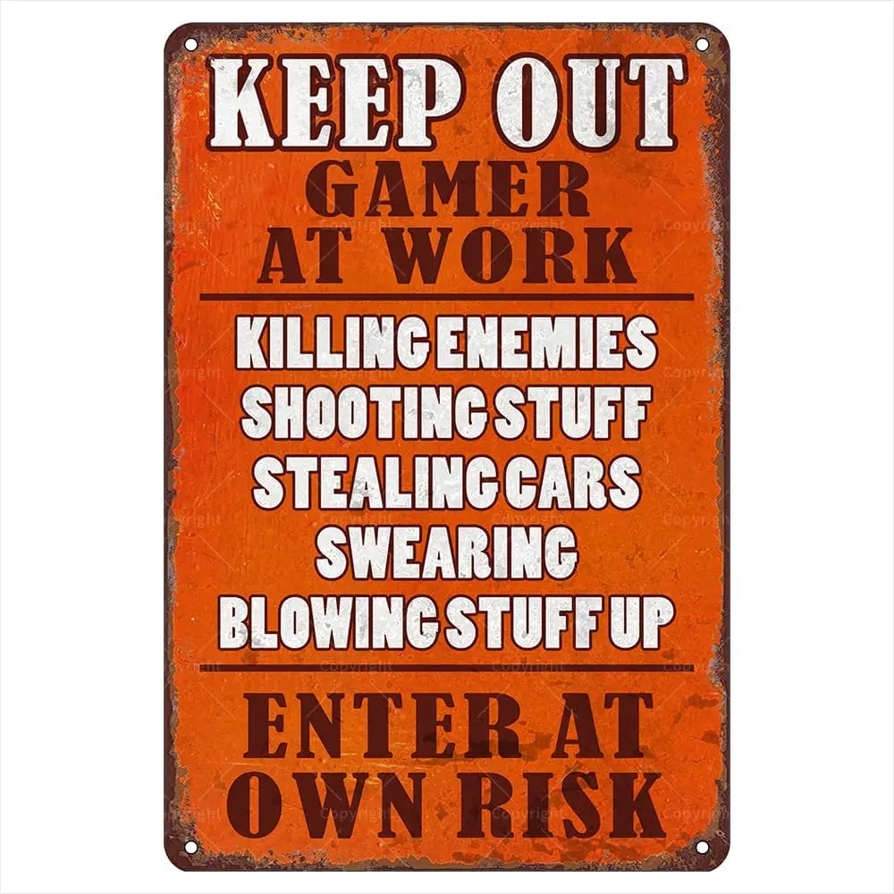 Vintage Tin Sign 8"… - image