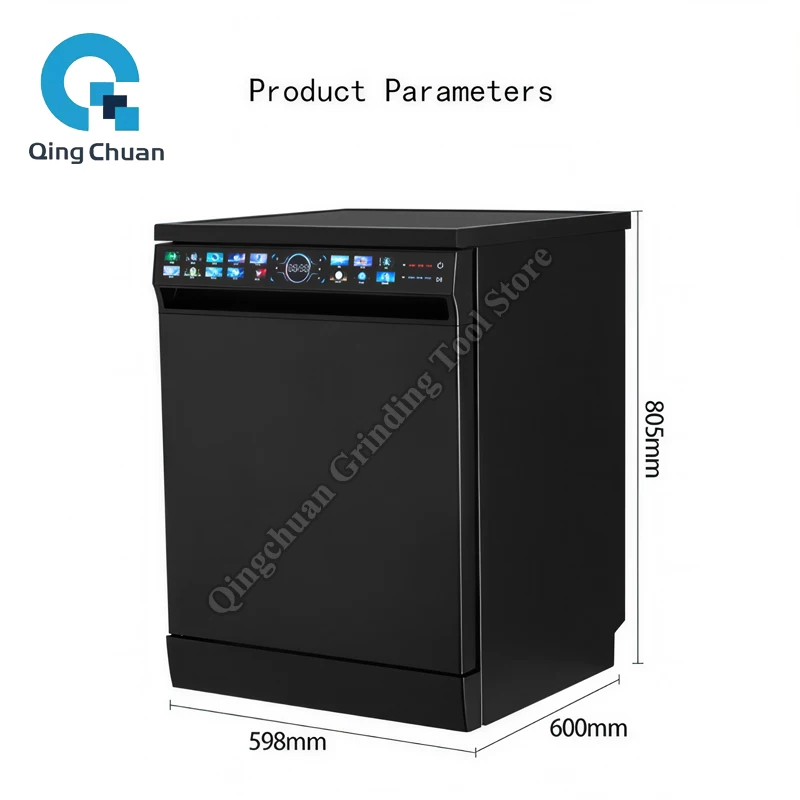 Dishwasher Automatic Commercial Embedded Hot Air Drying Large Capacity Household Disinfection Cabinet