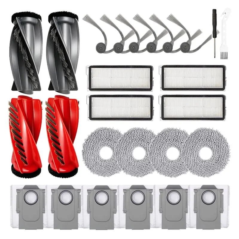 【PROMOTION】For Qrevo S5V Replacement Parts For Roborock 26Pcs