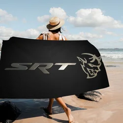 SRT Hellcat Demon Dodge Towel Microfiber Beach Towel Absorbent Quick dry Soft Yoga Swimming Resort Mountain Climbing Towel