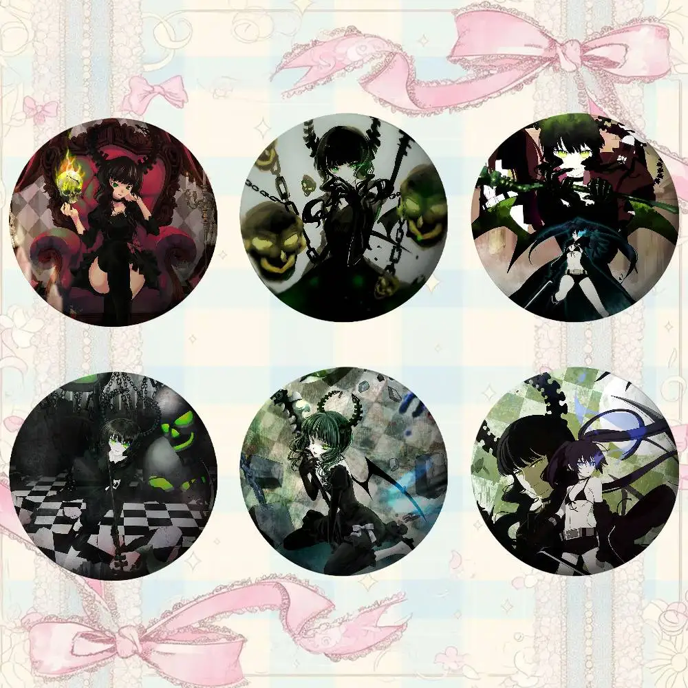 Anime DEAD MASTER Brooches Stylish Ornament Pins Exquisite Round Badge Bag Accessories Jewelry Gifts