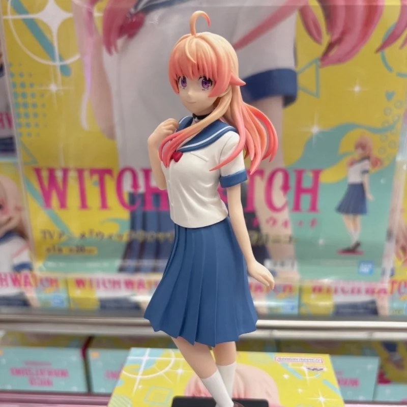 

Оригинальная коллекционная фигурка Bandai Banpresto TV Anime Witch Watch Wakatsuki Nico, 20 см, модель, игрушка, украшение, подарок на день рождения, в наличии
