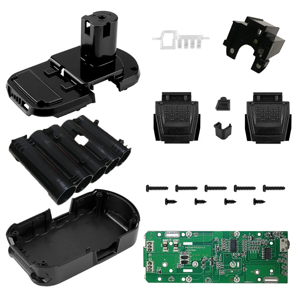 P108-5 Baterai Li-ion Plastik Pengisian Perlindungan Circuit Board PCB Kotak untuk RYOBI 18V P103 P108 BPL-1815 1820G 1820 ONE +