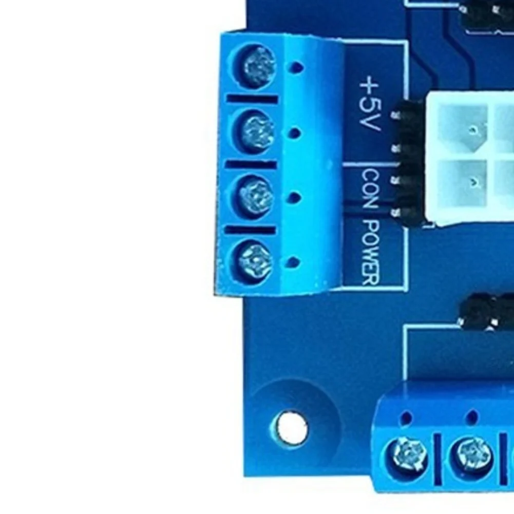 ATX-Compatible Power Adapter For PCB Board with +12V +5V +3. for 3v Outputs and 16A High Current Connectors for Reliability
