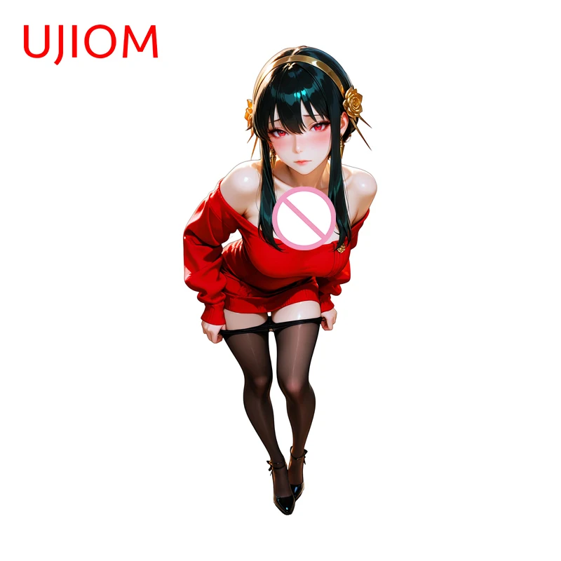 UJIOM Yor Forger Ai Girl Wall Sticker Sexy Creative Waterproof Vinyl Decals Designed For Living Room Wardrobe Light Switch
