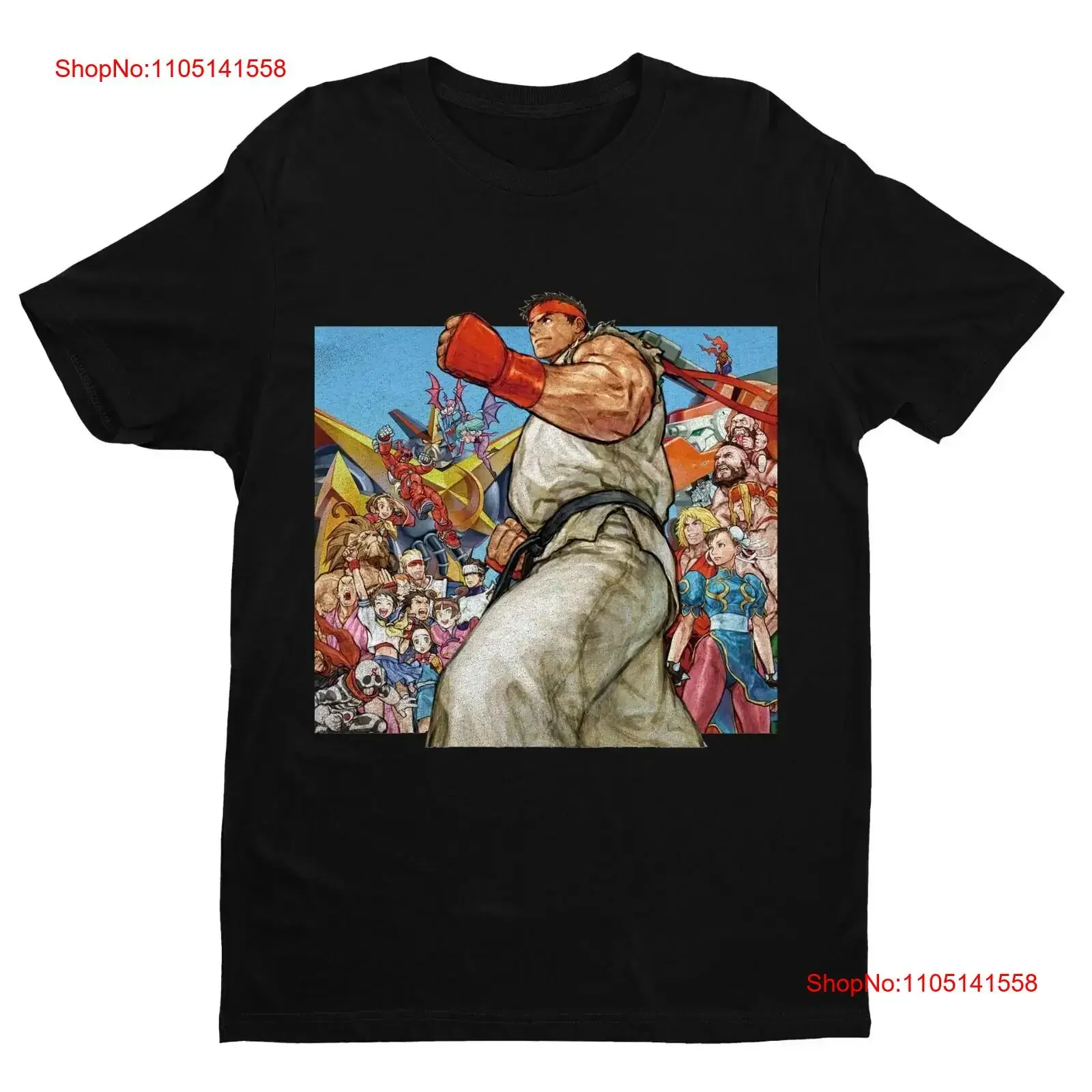 Ryu With Cap Crew Premium T Shirt Exclusive Design vintage Washed Versatile Comfortable Stretched Casual Slightly homme