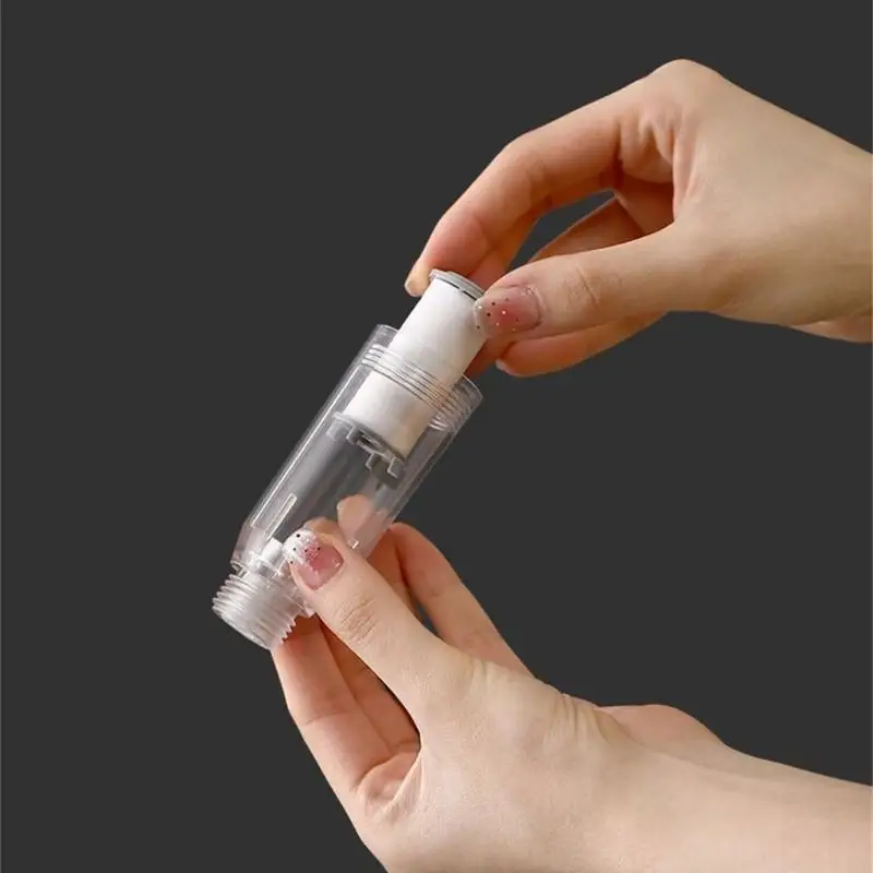 

E5BE Travel Portable Handheld Head Head Head Heard Skincare Давление фильтра для ванной комнаты