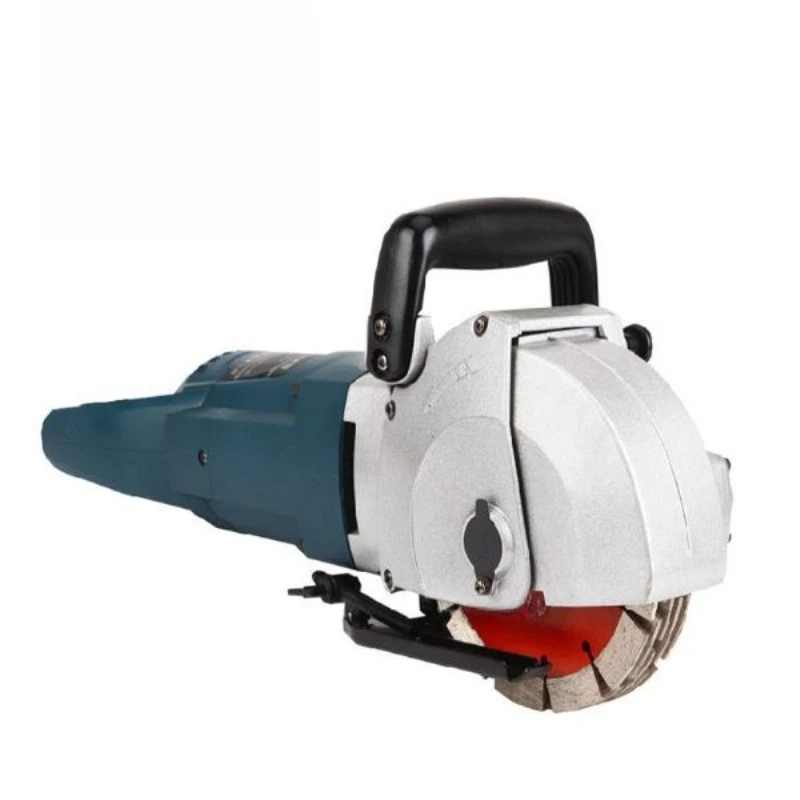 Slotting machine, one-time forming dust-free water and electricity installation wall stone cutting machine