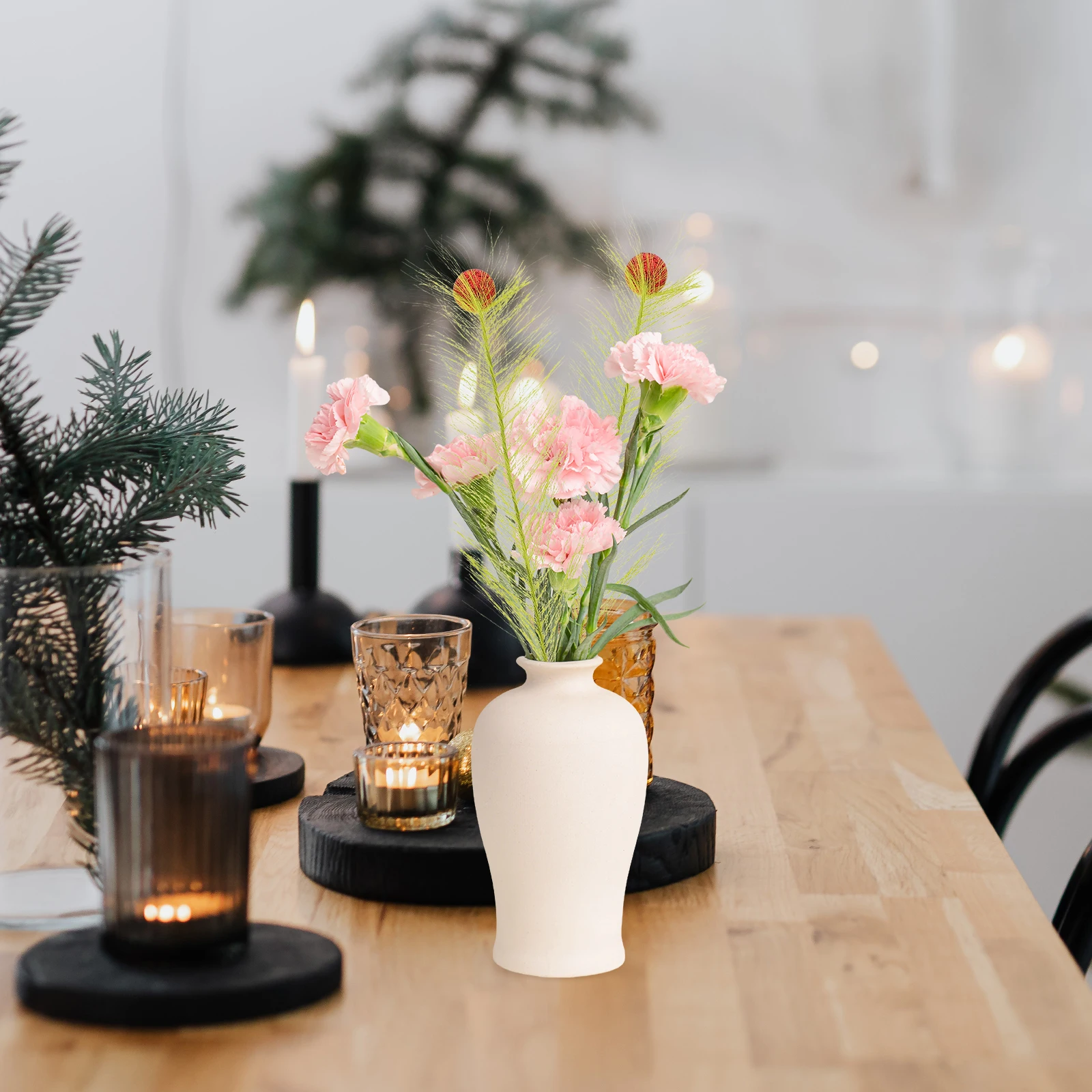

30 Pcs Artificial Reed Flower Bundles Arrangement Fake Greenery Cutting Plants Plastic Tall Grass