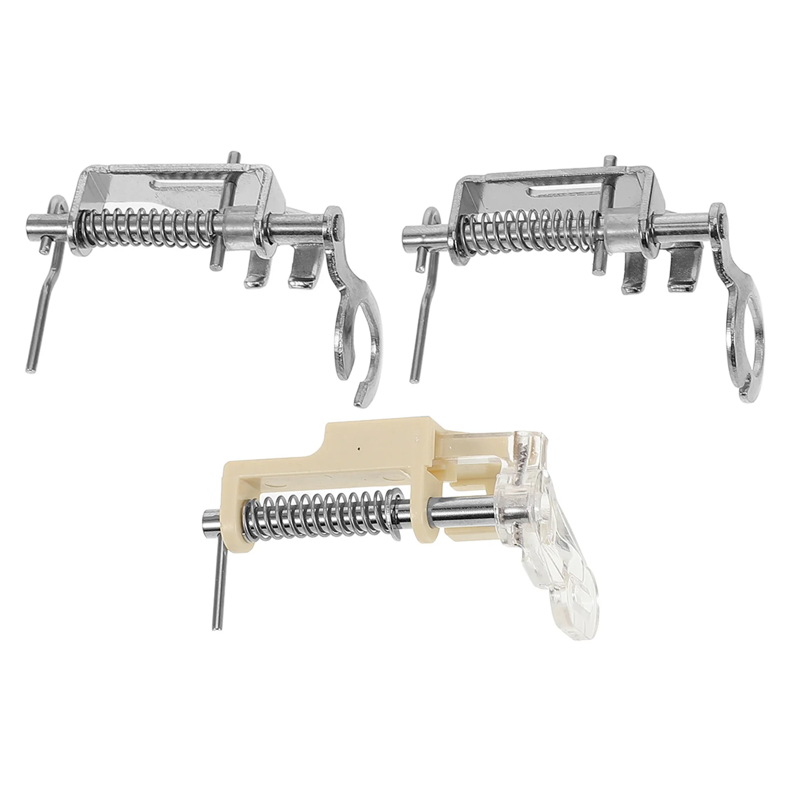 3 قطعة ماكينة خياطة قطعة قدم الضغط في ماكينة الخياطة مجموعة استبدال مقاومة للاهتراء خياطة اكسسوارات للاستخدام المنزلي مصنع الحرف اليدوية #3