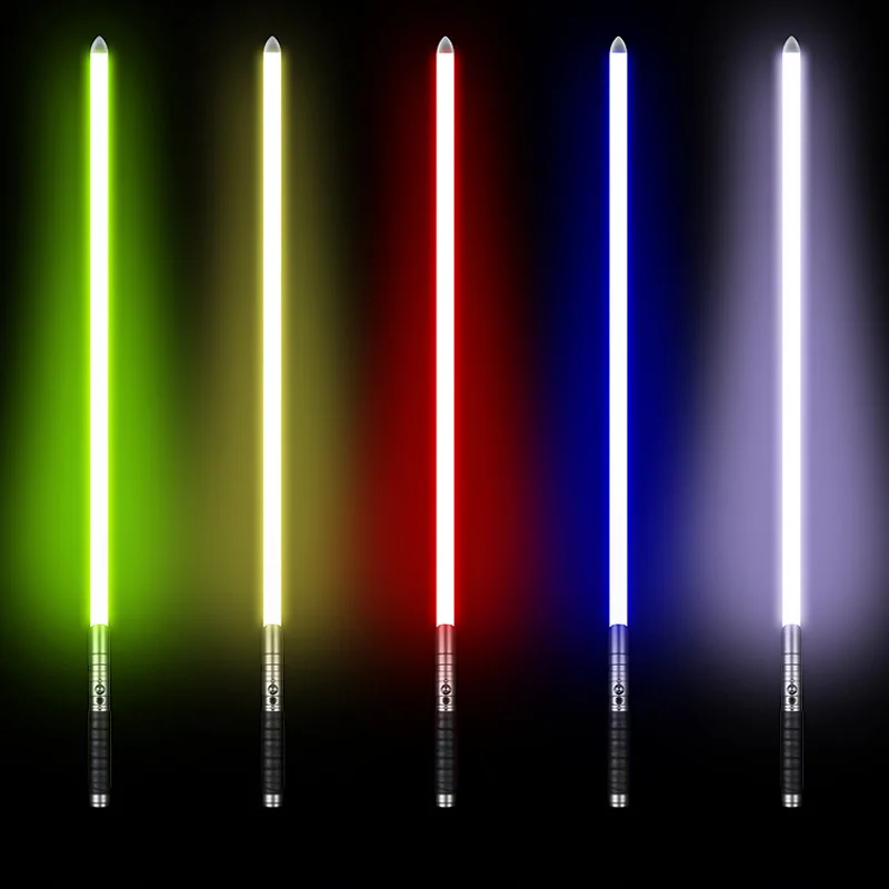 Lightsaber RGB 7/11color Laser Combat Sword Gift Jedi Metal Handle Kids Heavy Dueling Force Toys Glow NEO Luminous