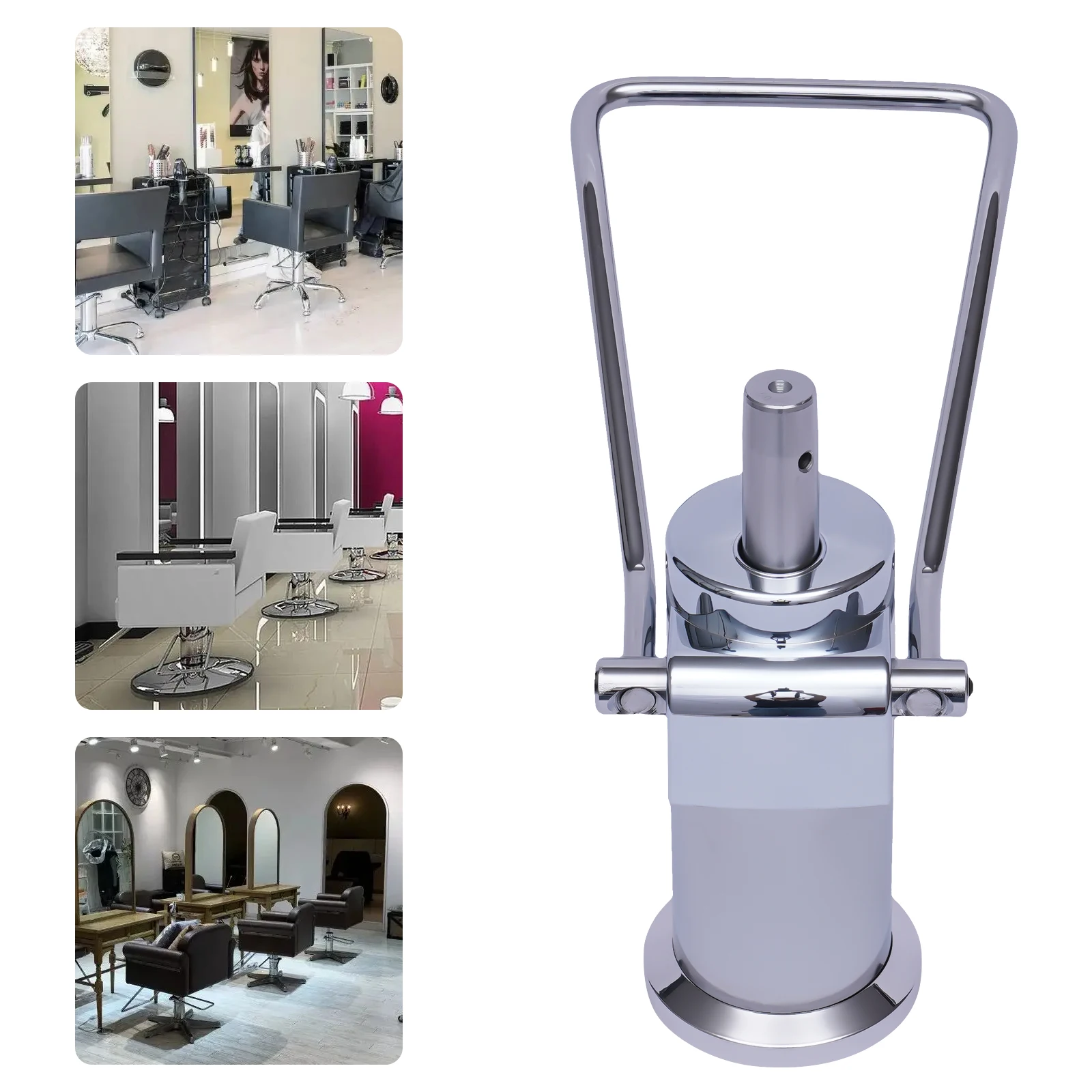 Barber Chair Hydraulic Pump Replacement – High-Quality Iron, PP, and Steel Construction, Easy Installation