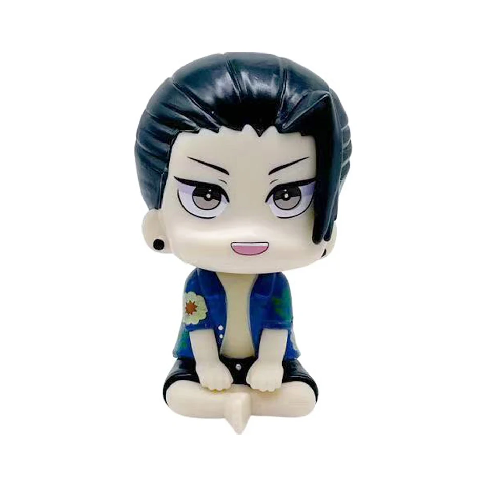 アニメ呪術廻戦フィギュア 乙骨憂太 ポーズ ルックアップアクション 五条悟フィギュア Qバージョン コレクション スタチュー モデル 男の子向けギフト