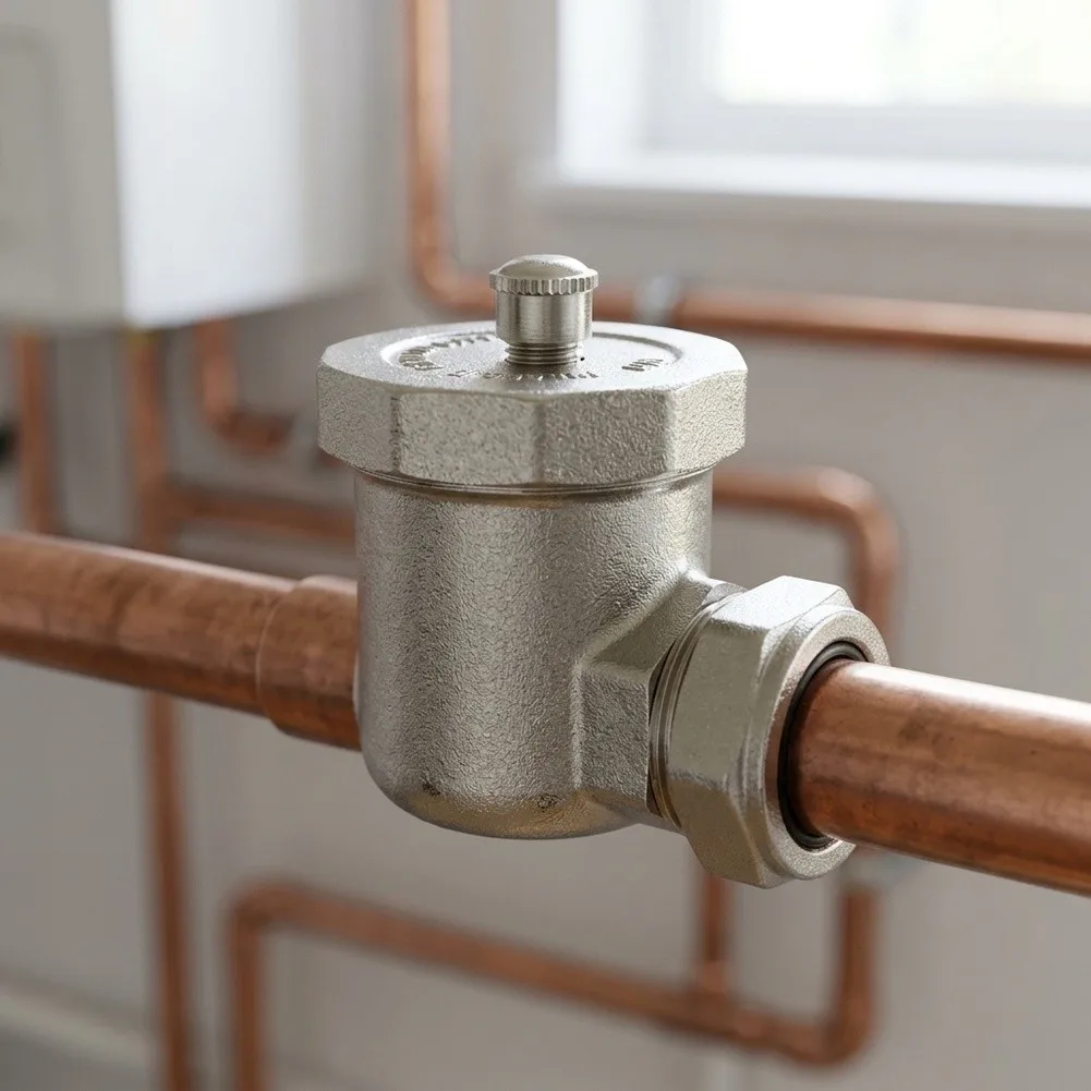 Brass Automatic Valve For Solar Water Heater With Filter=Screen,Heat Resistant Air=Vent Pressure Relief Valve For Heating Syster