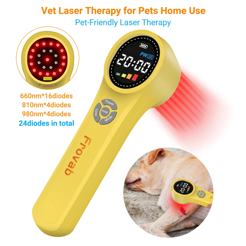 

16x660nm Portable Laser Therapy Cold Laser Therapy for Nerve Pain MLS Laser Therapy at Home Plantar Fasciitis Muscle Relaxation