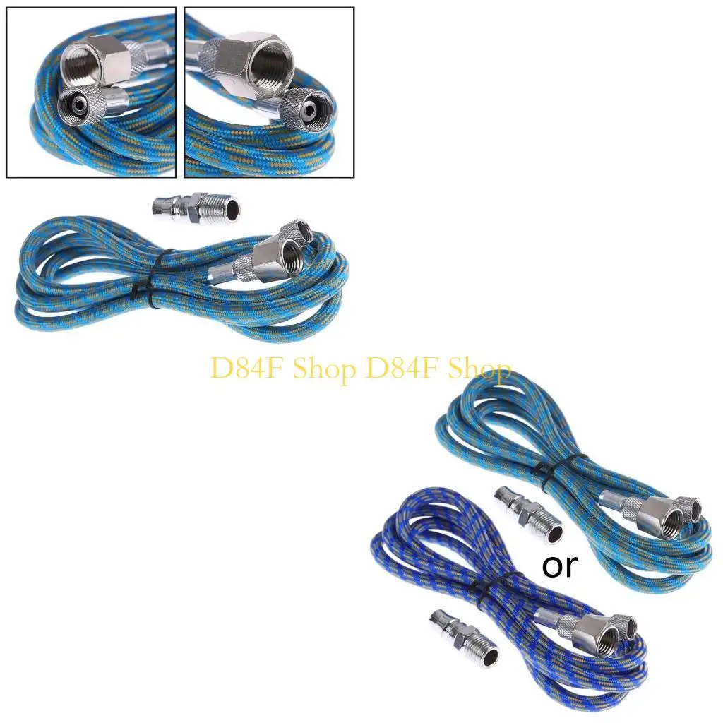 

D84F Braided Air Hose 71inches Standard with Inline Moisture Filter