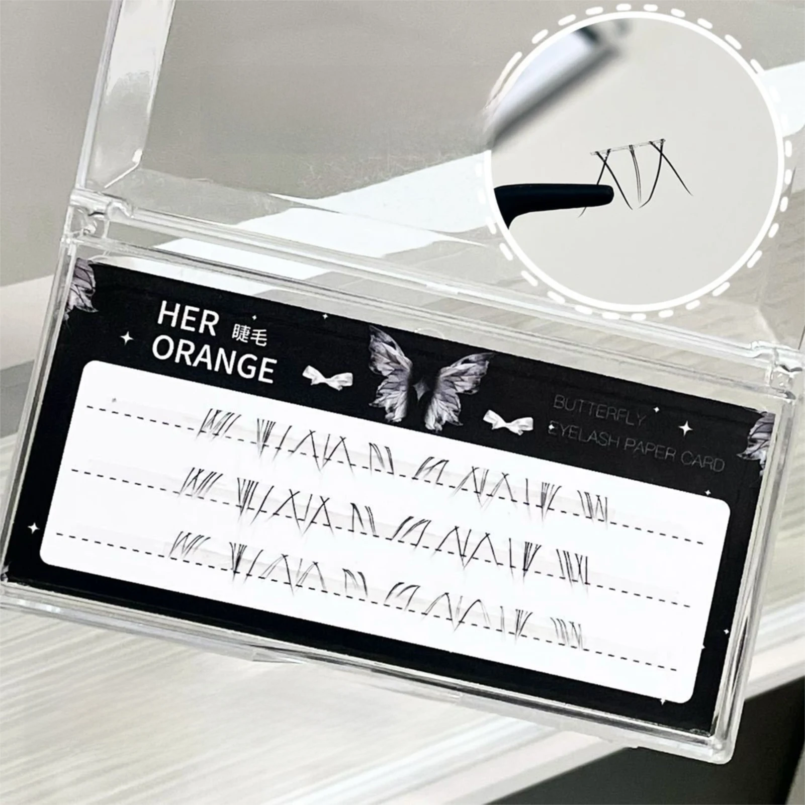 3/6/10 Rows Idol Lower False Eyelashes Perfect Eye Makeup Spiky Natural Wispy Manga Eyelash Extensions Korean Girl Group Style