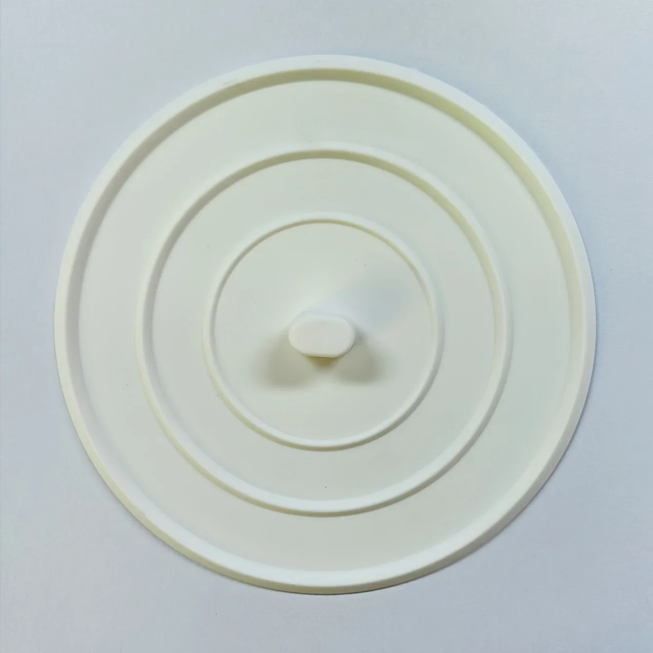 1Pc Silicone Bathtub Stopper, Flat Suction Sink Drain Plug, Hair Catcher & Corrosion Resistant Drain Stopper